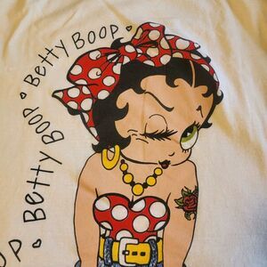 Vtg 90's Betty Boop T Shirt Unisex Sz XXXL Galaxy By Harvic Single Stitch Rare